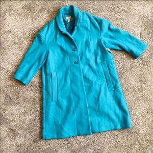 Mid Length Wool Coat